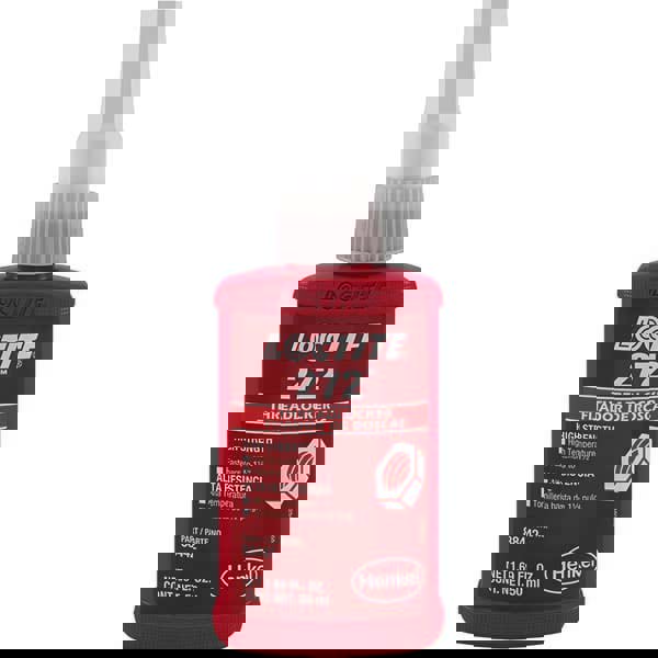 Threadlocker: Red, Liquid, 50 mL, Bottle